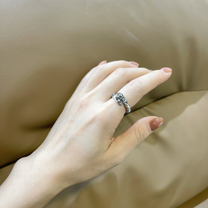 Replica Womens Jewelry Bvlgari Serpenti Viper Rings A62PP380 AA187701