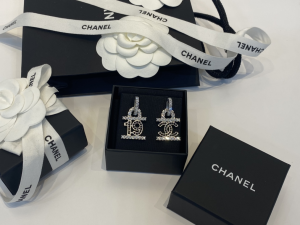 Replica Womens Jewelry Chanel Crystals CC 19 Earrings A39PP180 AA187698