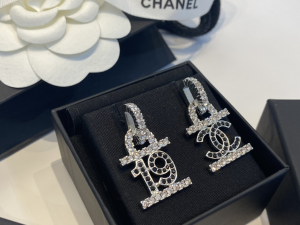 Replica Womens Jewelry Chanel Crystals CC 19 Earrings A39PP180 AA187698