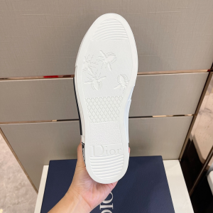 Replica Mens Shoes Dior B23 High Top Sneakers in Black 38 To 45 A151PP580 AA187982