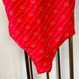 Replica Womens Clothing Gucci One Piece Swimsuit Bikini in Red SML A123PP180 AA187896