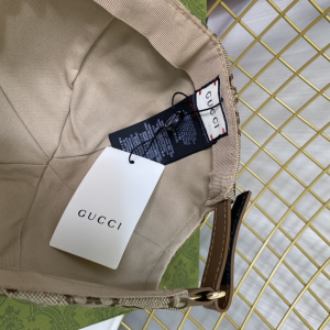 Replica Womens Hats Gucci Beige Jumbo GG Canvas Baseball Hat A190PP180 AA188029