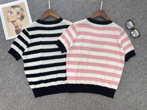 Replica Womens Clothing Chanel CC Logo Sweater Tops SML A228PP480 AA188409