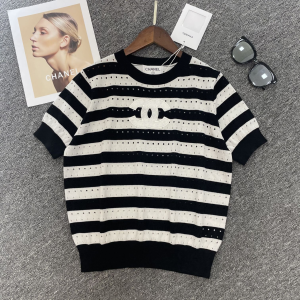 Replica Womens Clothing Chanel CC Logo Sweater Tops SML A228PP480 AA188409