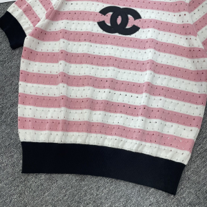 Replica Womens Clothing Chanel CC Logo Sweater Tops SML A228PP480 AA188409