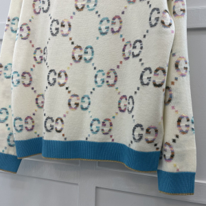 Replica Womens Clothing Gucci GG Wool Jacquard Sweater SML A228PP580 AA188410