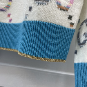 Replica Womens Clothing Gucci GG Wool Jacquard Sweater SML A228PP580 AA188410