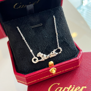 Cartier Panthere de Cartier Necklace Silver 