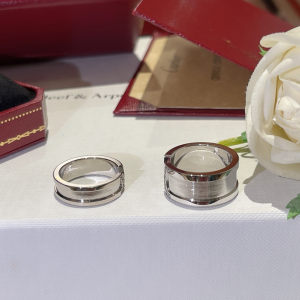 Replica Womens Jewelry Cartier Silver Diamonds Rings A173PP180 AA188550