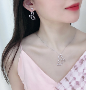 Replica Womens Jewelry Tiffany Diamonds Bird Earrings A205PP180 AA188567