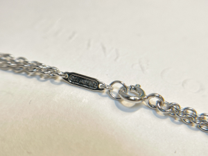 Replica Womens Jewelry Tiffany Hardwear Double Link Pendant Necklace A62PP280 AA188820