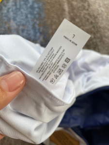 Replica Free Gift Fendi FF Logo Cotton Swimsuit Bikini SML A123PP105 AA189106