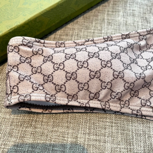 Replica Free Gift Gucci Beige GG Cotton Swimsuit Bikini SML A123PP105 AA189104