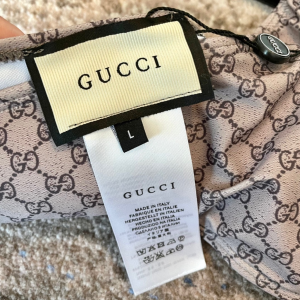 Replica Free Gift Gucci Beige GG Cotton Swimsuit Bikini SML A123PP105 AA189104