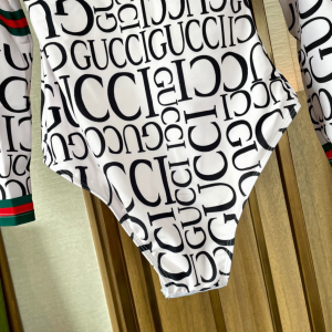 Replica Free Gift Gucci Logo Cotton Swimsuit Bikini SML A123PP105 AA189102