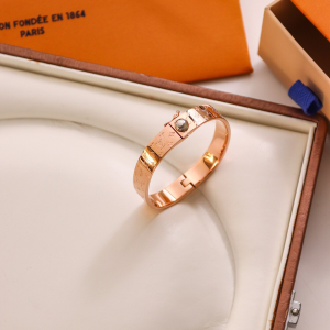 Louis Vuitton Rose Gold Monogram Bracelet 