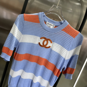 Replica Womens Clothing Chanel CC Logo Sweaters Tops SML A40PP780 AA189227