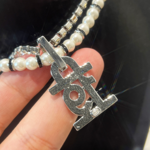 Replica Womens Jewelry Chanel Crystals 19 Pearls Necklaces AB8959 A62PP280 AA189242