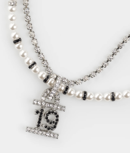 Replica Womens Jewelry Chanel Crystals 19 Pearls Necklaces AB8959 A62PP280 AA189242