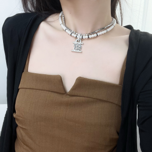 Replica Womens Jewelry Chanel Crystals 19 Pearls Necklaces AB8959 A62PP280 AA189242