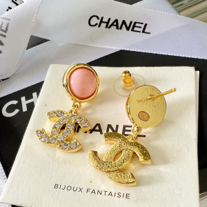 Replica Womens Jewelry Chanel Crystals CC Logo Pearl Earrings A62PP180 AA189249