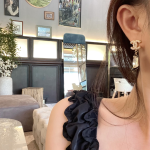 Replica Womens Jewelry Chanel Pearls CC Logo Earrings A62PP180 AA189245