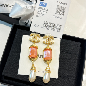 Replica Womens Jewelry Chanel Pearls CC Logo Earrings AB8910 A62PP180 AA189244