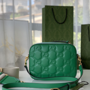 Replica Womens Handbags Gucci Love Parade GG Matelasse Leather Shoulder Bag in Bright Green 702234 21x17x7CM A09PP780 AA189524 Replica Womens Handbags Gucci Love Parade GG Matelasse Leather Shoulder Bag in Bright Green 702234 21x17x7CM A09PP780 AA189524