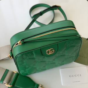 Replica Womens Handbags Gucci Love Parade GG Matelasse Leather Shoulder Bag in Bright Green 702234 21x17x7CM A09PP780 AA189524 Replica Womens Handbags Gucci Love Parade GG Matelasse Leather Shoulder Bag in Bright Green 702234 21x17x7CM A09PP780 AA189524