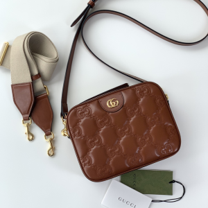 Replica Womens Handbags Gucci Love Parade GG Matelasse Leather Shoulder Bag in Brown 702234 21x17x7CM A09PP780 AA189526 Replica Womens Handbags Gucci Love Parade GG Matelasse Leather Shoulder Bag in Brown 702234 21x17x7CM A09PP780 AA189526