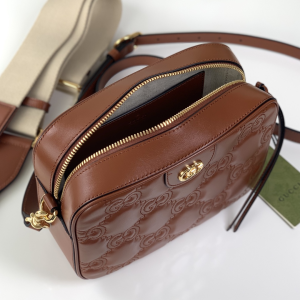 Replica Womens Handbags Gucci Love Parade GG Matelasse Leather Shoulder Bag in Brown 702234 21x17x7CM A09PP780 AA189526 Replica Womens Handbags Gucci Love Parade GG Matelasse Leather Shoulder Bag in Brown 702234 21x17x7CM A09PP780 AA189526