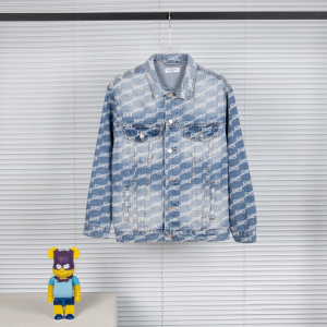 Balenciaga BB Monogram Denim JacketXL 