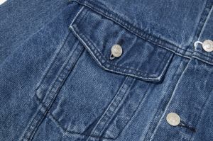 Replica Mens Clothing Balenciaga Blue Denim Jacket SMLXL A215PP380 AA189926