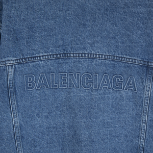 Replica Mens Clothing Balenciaga Blue Denim Jacket SMLXL A215PP380 AA189926