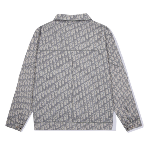 Replica Mens Clothing Dior Oblique Gray Jacket SMLXL A215PP380 AA189931