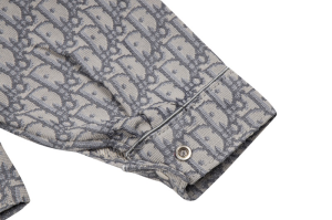 Replica Mens Clothing Dior Oblique Gray Jacket SMLXL A215PP380 AA189931