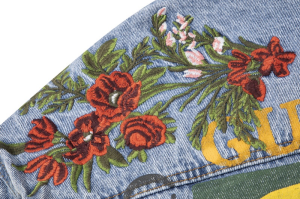 Replica Mens Clothing Gucci Blue Denim Jacket SMLXL A215PP380 AA189927