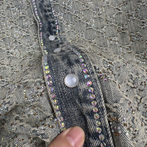 Replica Womens Clothing Gucci GG Denim Jacket SML A198PP980 AA189921