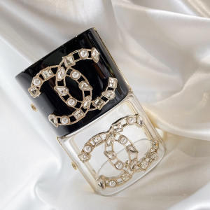 Replica Womens Jewelry Chanel Crystal CC Logo Bracelets A152PP280 AA190134