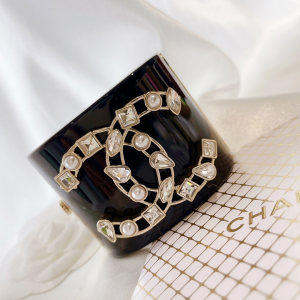 Replica Womens Jewelry Chanel Crystal CC Logo Bracelets A152PP280 AA190134