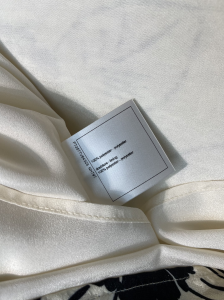 Replica Womens Clothing Chanel CC Logo Leaf Mini Dress in White SML A198PP780 AA190347