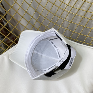 Replica Womens Hats Givenchy White Cotton Baseball Cap Hat A190PP180 AA190339
