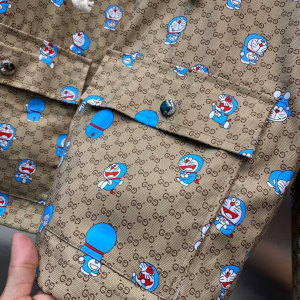 Replica Mens Clothing Gucci Beige GG Zipper Jacket Coat M To XXXL A215PP380 AA190612