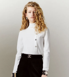 Replica Womens Jewelry Chanel Crystal CC Heart Earrings A152PP180 AA190561