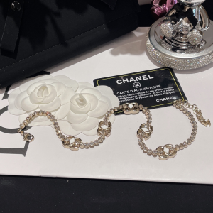 Replica Womens Jewelry Chanel CC Logo Diamonds Choker Necklace A173PP380 AA191041