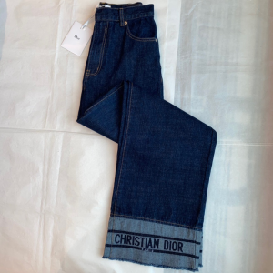 Replica Womens Clothing Dior Blue Denim Pants SML A29PP480 AA191090