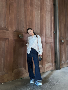 Replica Womens Clothing Dior Blue Denim Pants SML A29PP480 AA191090