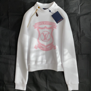 Louis Vuitton Coat of Arms Sweater White 
