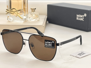Montblanc Essenceofluxury Sunglasses B0184SK Brown 