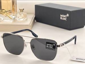 Montblanc Essenceofluxury Sunglasses B0184SK Gray 